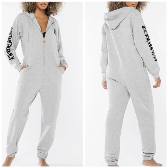 Savage X Fenty Pants - NWT!!Savage X Fenty Showgirl Graphic Hooded Onesie Size S